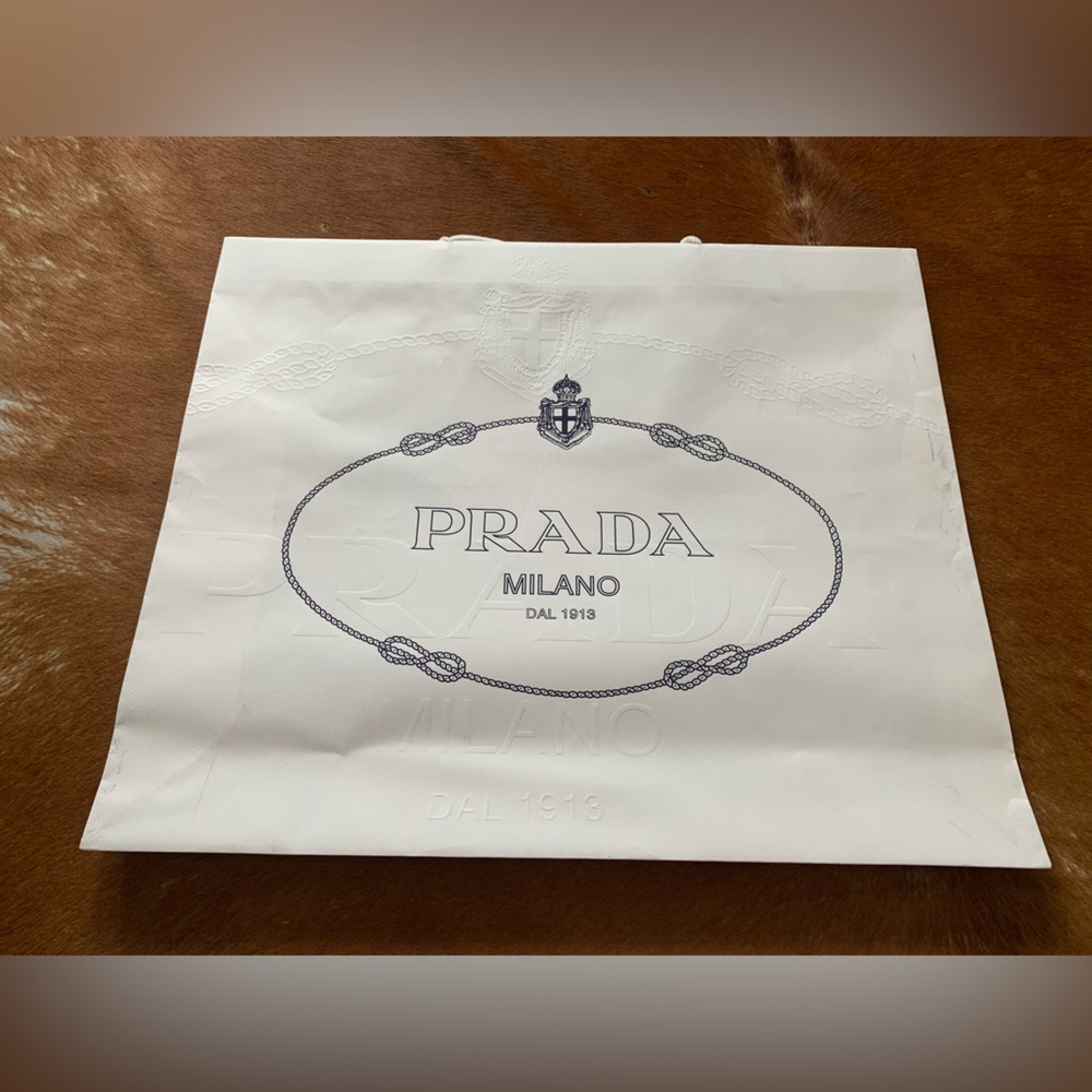 Large Prada Shopping Bag
